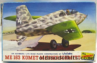 Lindberg 1/72 Me 163 Comet, 434-29 plastic model kit